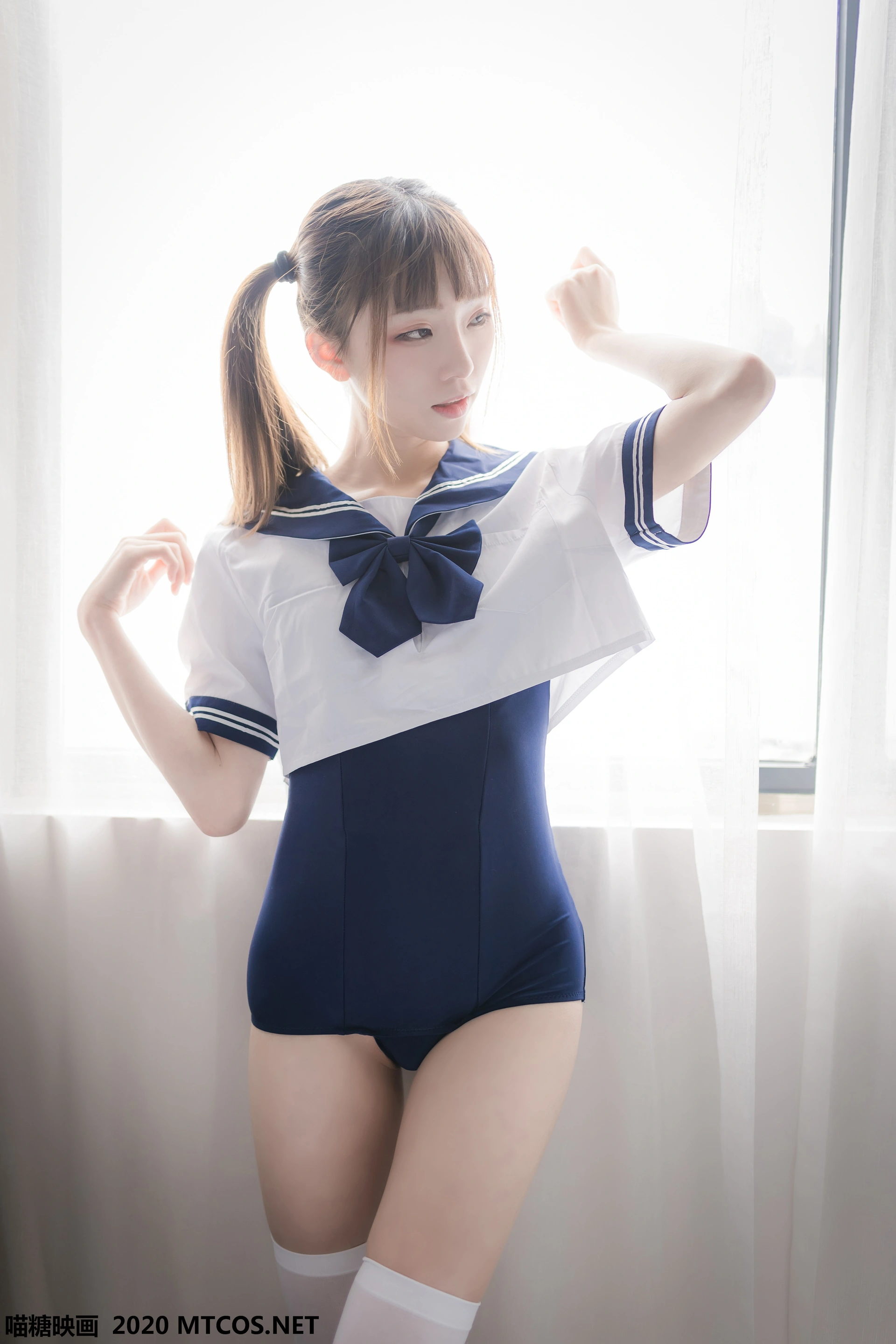 喵糖映画 - JKL.006 泳装JK制服 1